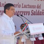 Gobernador Salomón Jara llama a la unidad en aniversario luctuoso de Vicente Guerrero 2