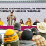 180126 FOTO 3 Llama Salomón Jara a fortalecer la defensa del territorio natural en la Sierra de Juárez ante incendios forestales